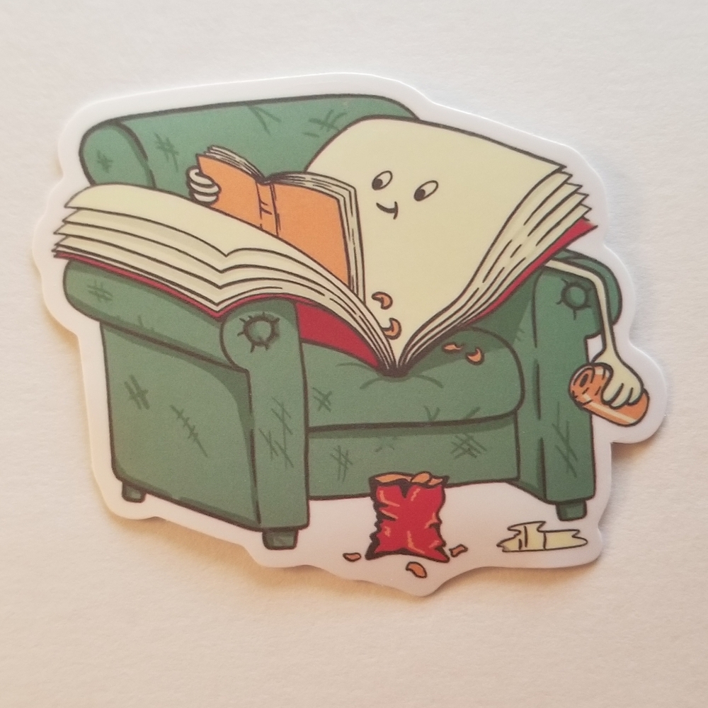 10/$10 Reading Book Sticker